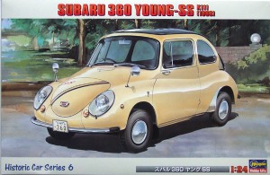 HASEGAWA 1/24 SUBARU 360 轎車 